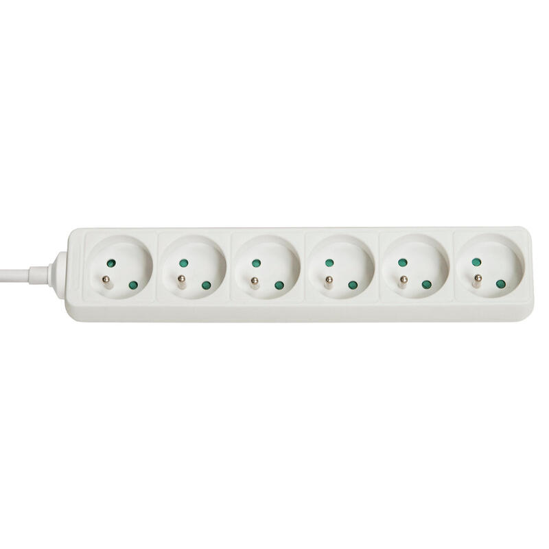 regleta-6-way-french-schuko-mains-power-extension-white regleta-6-way-french-schuko-mains-power-extension-white