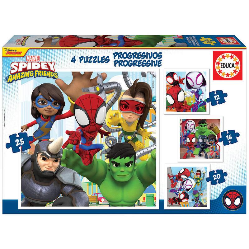 puzzle-spidey-amazing-friends-marvel-12-16-20-25pzs