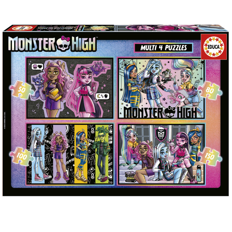 puzzle-multi-monster-high-50-80-100-150pzs