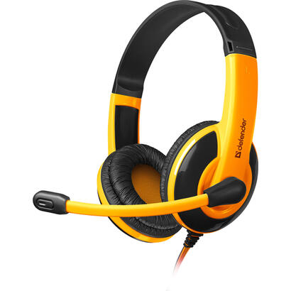 auriculares-defender-warhead-g-120-juego-negro-naranja