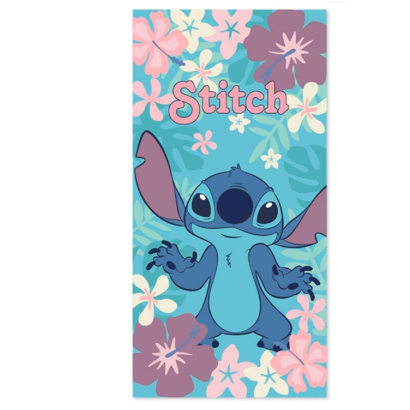 toalla-flowers-stitch-disney-algodon