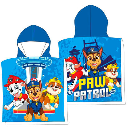 poncho-toalla-patrulla-canina-paw-patrol-algodon