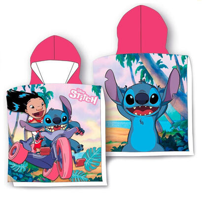 poncho-toalla-lilo-stitch-disney-algodon