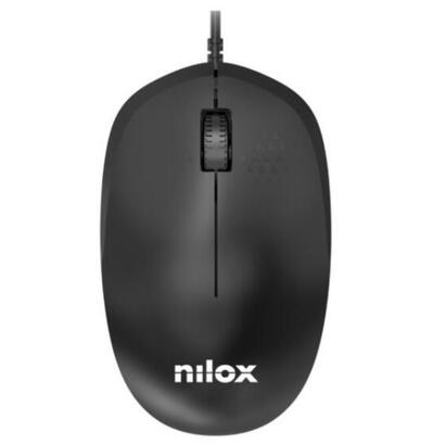 raton-nilox-usb-con-cable-negro