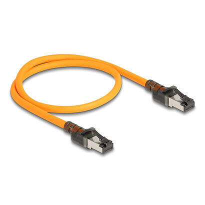 delock-80403-cable-de-red-rj45-con-funcion-de-buscador-de-puerto-usb-type-c-self-tracing-cat6a-sftp-05-m-naranja