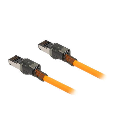 delock-80410-cable-de-red-rj45-con-funcion-de-buscador-de-puerto-usb-type-c-self-tracing-cat6a-sftp-3-m-naranja