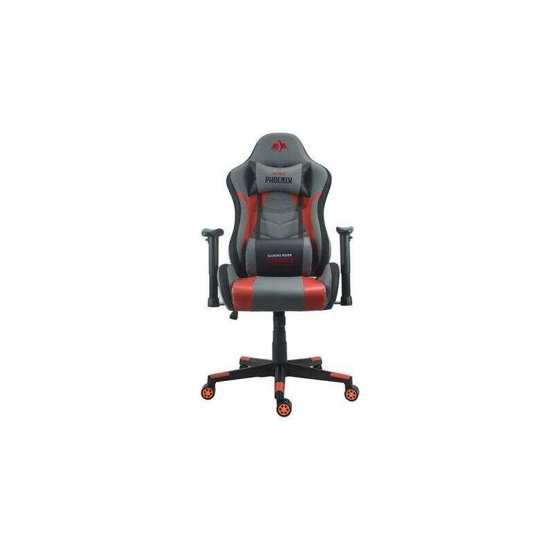 cromad-serie-phoenix-silla-gaming-altura-regulable-con-piston-de-gas-clase-2-reclinable-hasta-180-cojines-lumbar