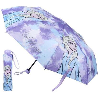 paraguas-manual-plegable-escolar-frozen-ii-purple-talla-50