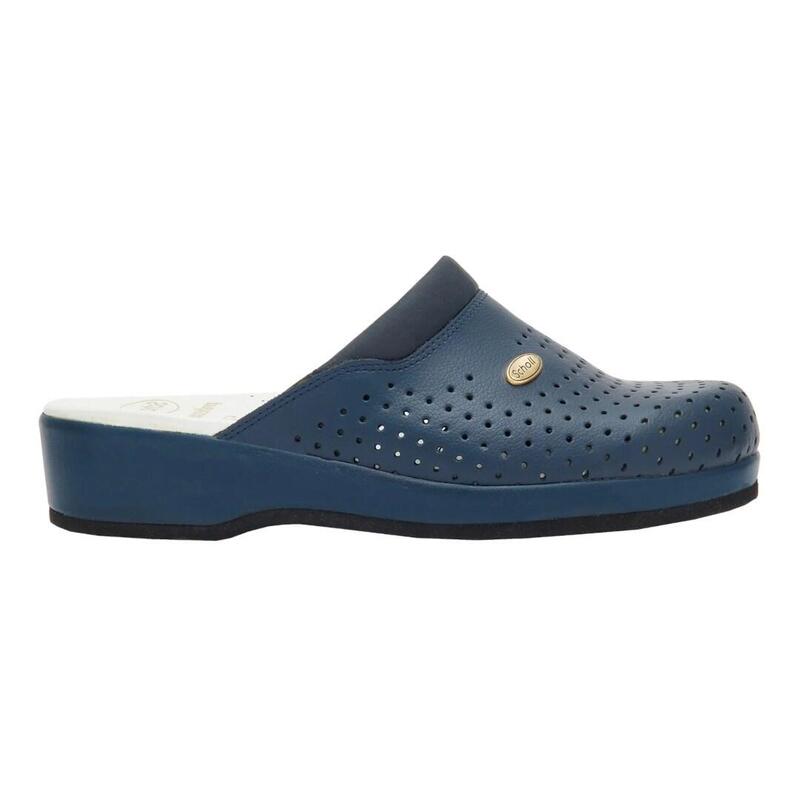 scholl-clog-backguard-zuecos-unisex-azul-marino-talla-40
