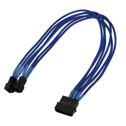 cable-nanoxia-4-pin-a-2-x-3-pin-single-30-cm-azul