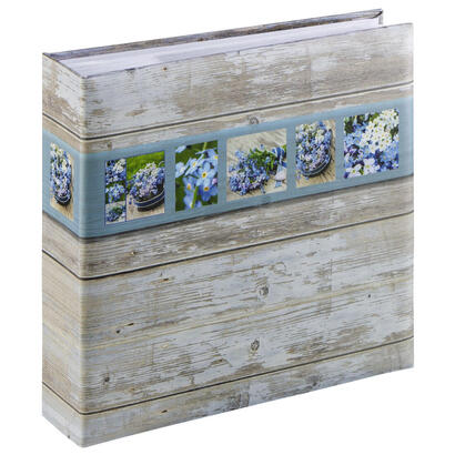 hama-rustico-album-de-foto-y-protector-azul-blanco-100-hojas-10-x-15
