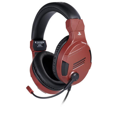 auriculares-nacon-ps4ofheadsetv3red-bigben-con-microfono-rojo