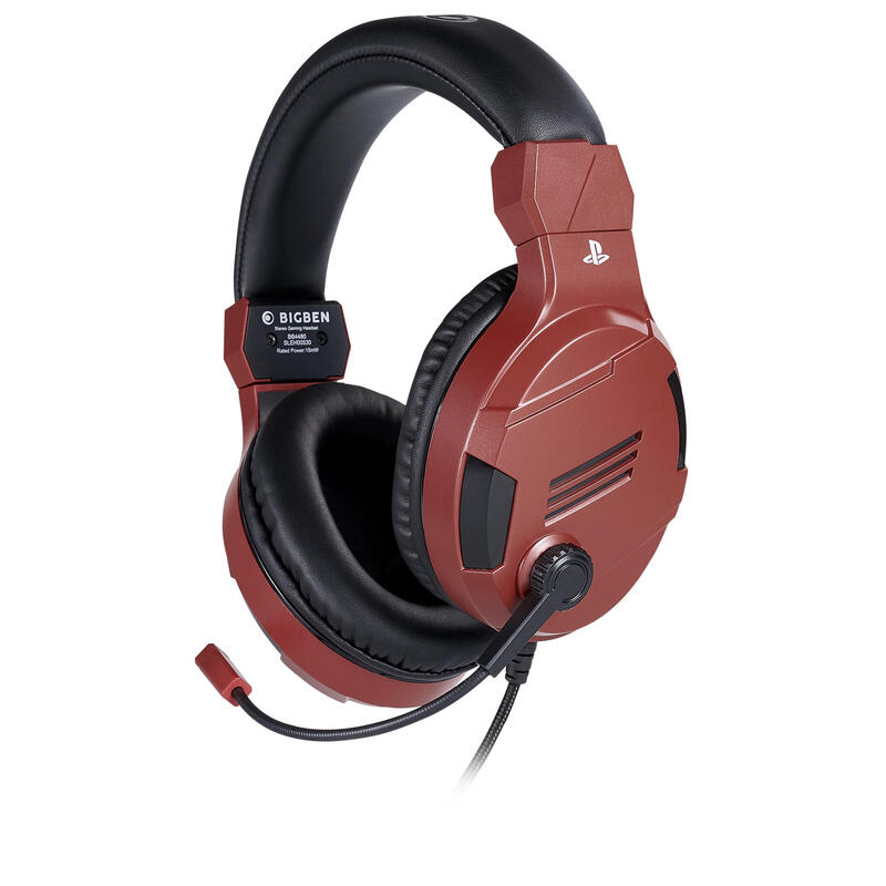 auriculares-nacon-ps4ofheadsetv3red-bigben-con-microfono-rojo