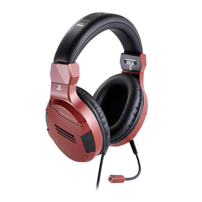 auriculares-nacon-ps4ofheadsetv3red-bigben-con-microfono-rojo