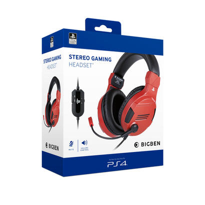 auriculares-nacon-ps4ofheadsetv3red-bigben-con-microfono-rojo