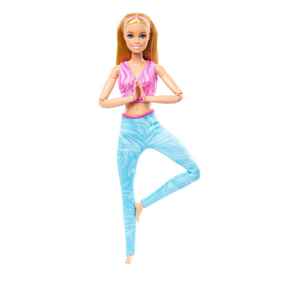 muneca-mattel-barbie-made-to-move-con-top-deportivo-rosa-y-pantalones-de-yoga-azules