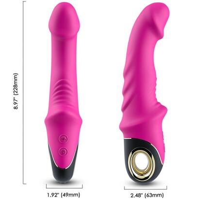 armony-joyblade-dildo-vibrador-rotador-fucsia