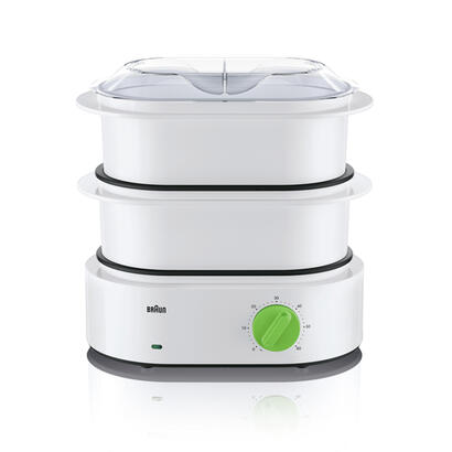 braun-fs-3000-vaporizador-2-cestas-encimera-850-w-verde-blanco