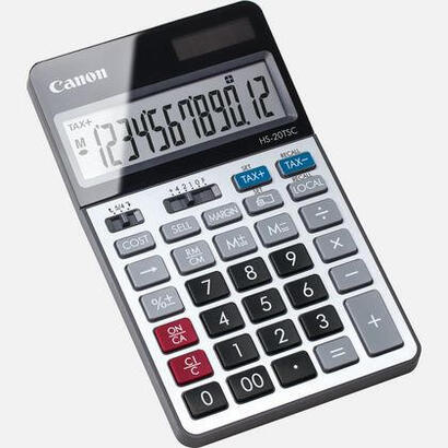 calculadora-canon-hs-20tsc-financiera-negro-plata