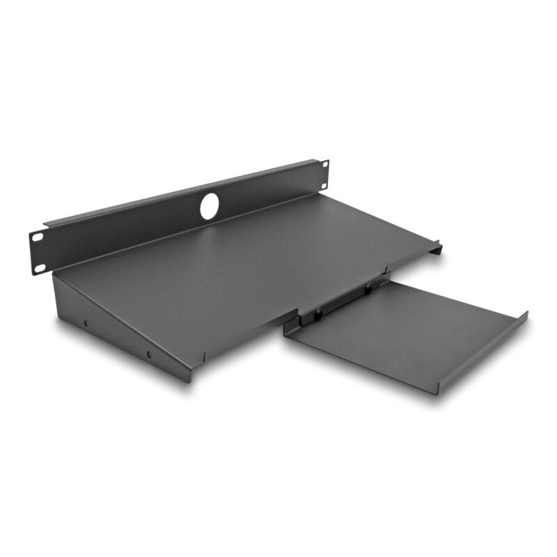 delock-66749-estante-de-19-para-teclado-y-raton-1u-gris-oscuro