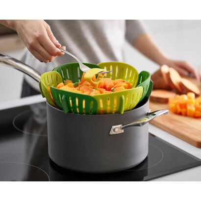joseph-joseph-bloom-steamer-basket-green