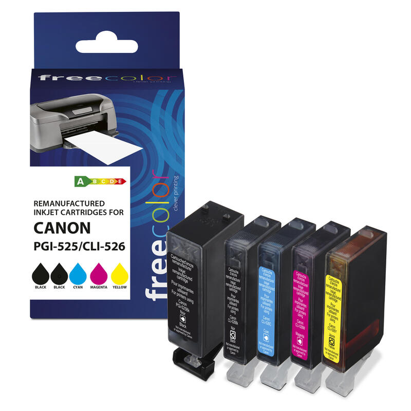 tinta-freecolor-k10269f7-5-piezas-compatible-canon-pgi-525xl-negro-cian-magenta-amarillo