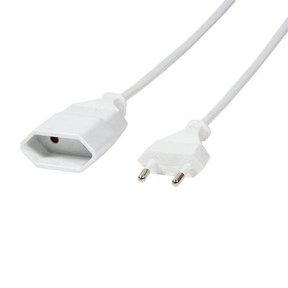 logilink-cable-de-alimentacion-de-extension-2m-blanco