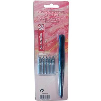 talens-art-creation-plumilla-para-caligrafia-con-5-puntas