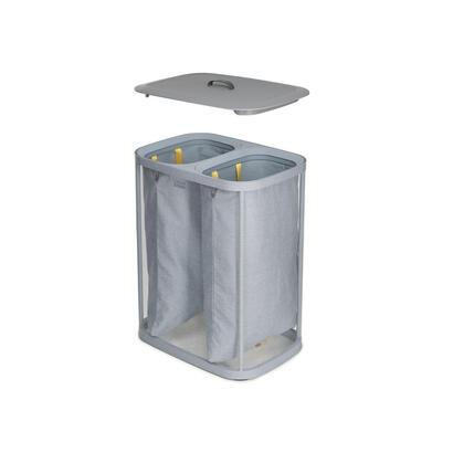 joseph-joseph-50003-cesto-para-ropa-90-l-rectangular-algodon-poliester-gris