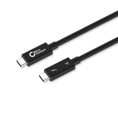 microconnect-tb4015-cable-thunderbolt-15-m-40-gbits-negro