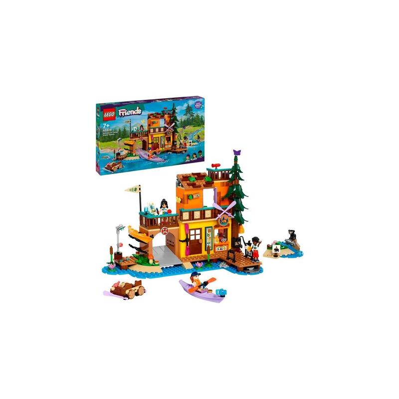 lego-42626-friends-campamento-de-aventuras-con-kayak-42626