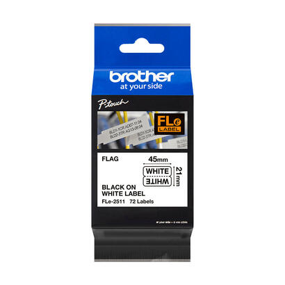 brother-fle-2511-negro-on-blanco-flag-tape-for-brother-p-touch-d800w-p900w-p950nw