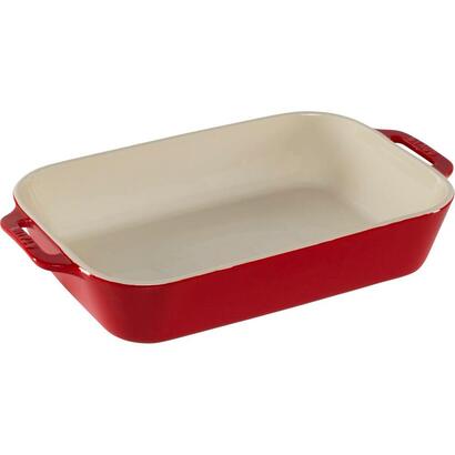 staub-oval-dish-ceramic-cherry-red-34x24cm