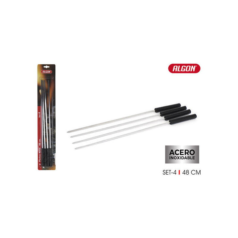 set-4-pinchos-metal-mplast48cm-algon