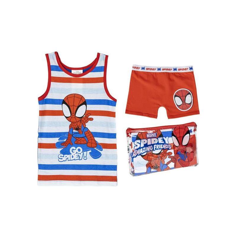 pijama-tirantes-single-jersey-neceser-spidey-talla-4a