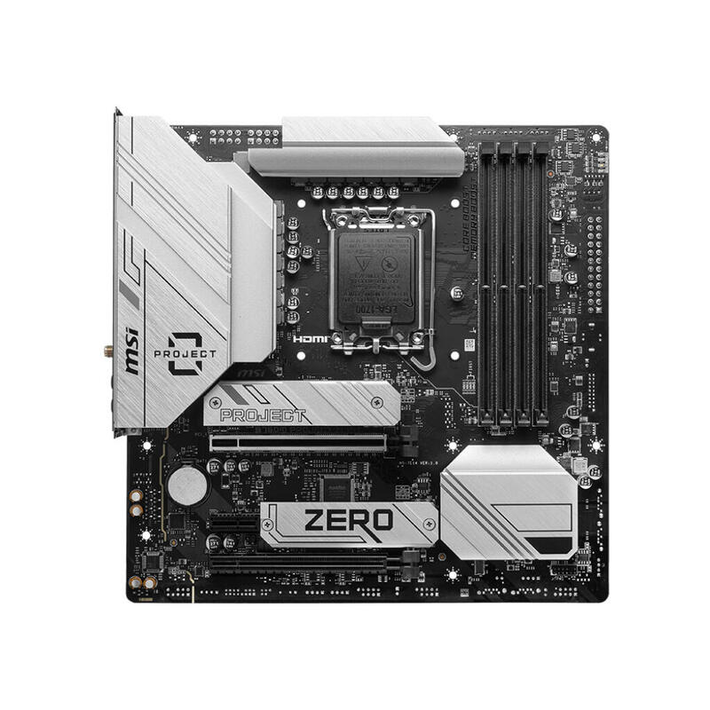 placa-base-msi-b760m-project-zero-1700-matx-4xddr5