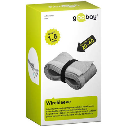 cubre-cables-20-40mm-con-velcro-plata-18-m-funda-trenzada-textil-goobay