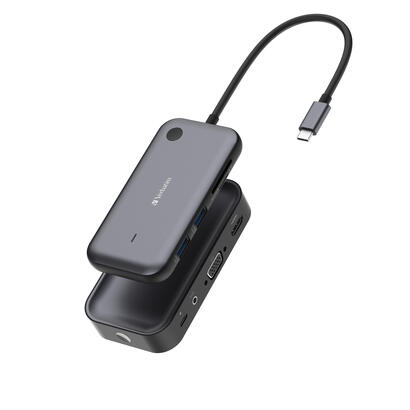 adaptador-de-pantalla-inalambrica-usb-tipo-c-verbatim-share-my-screen-1080p-wda-01-1xhdmi-1xusb-1xusb-tipo-c-gris-y-negro