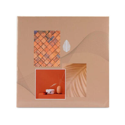 hama-singo-ii-album-de-foto-y-protector-terracota-100-hojas-encuadernacion-en-tapa-dura