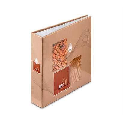 hama-singo-ii-album-de-foto-y-protector-terracota-100-hojas-encuadernacion-en-tapa-dura