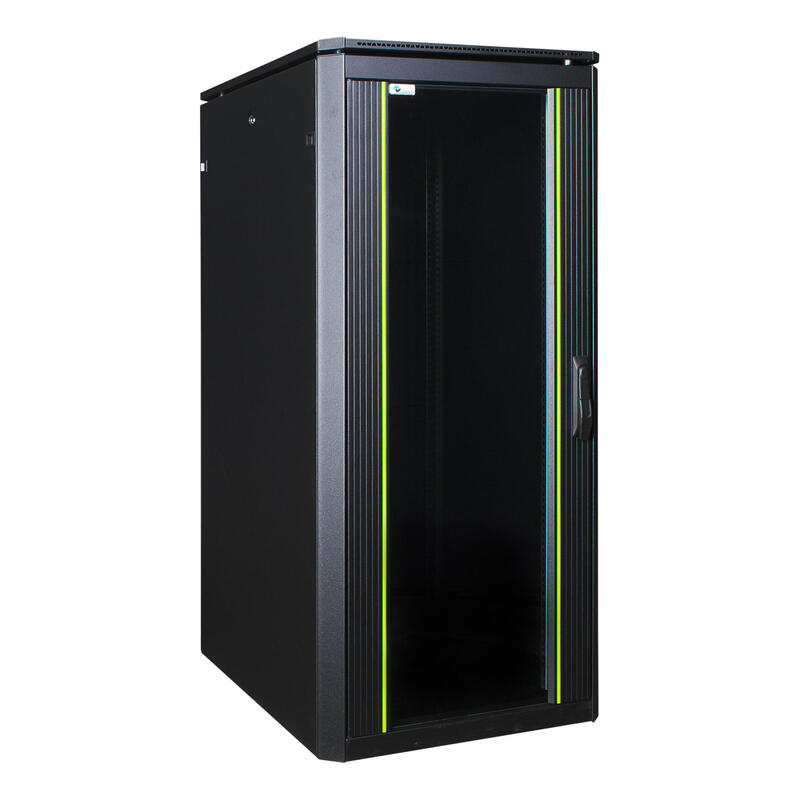 logon-rdl26u68bl-armario-rack-26u-rack-o-bastidor-independiente-negro