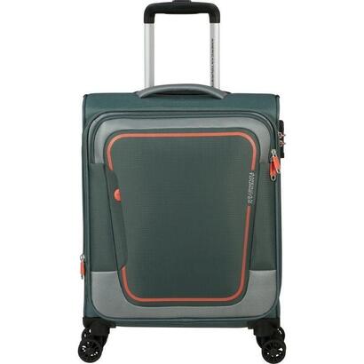 maleta-de-cabina-american-tourister-pulsonic-spinner-55cm-55x40x23cm-4-ruedas-verde-bosque-oscuro