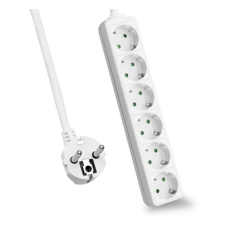 helos-regleta-classic-6-tomas-blanco-15m-sin-interruptor