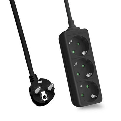 helos-regleta-classic-3-tomas-negro-50m-sin-interruptor