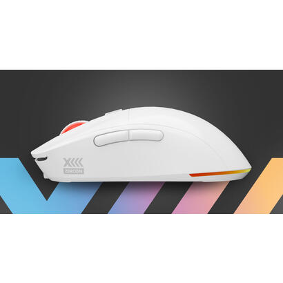 raton-gaming-genesis-zircon-xiii-customizable-inalambrico-26000-dpi-blanco