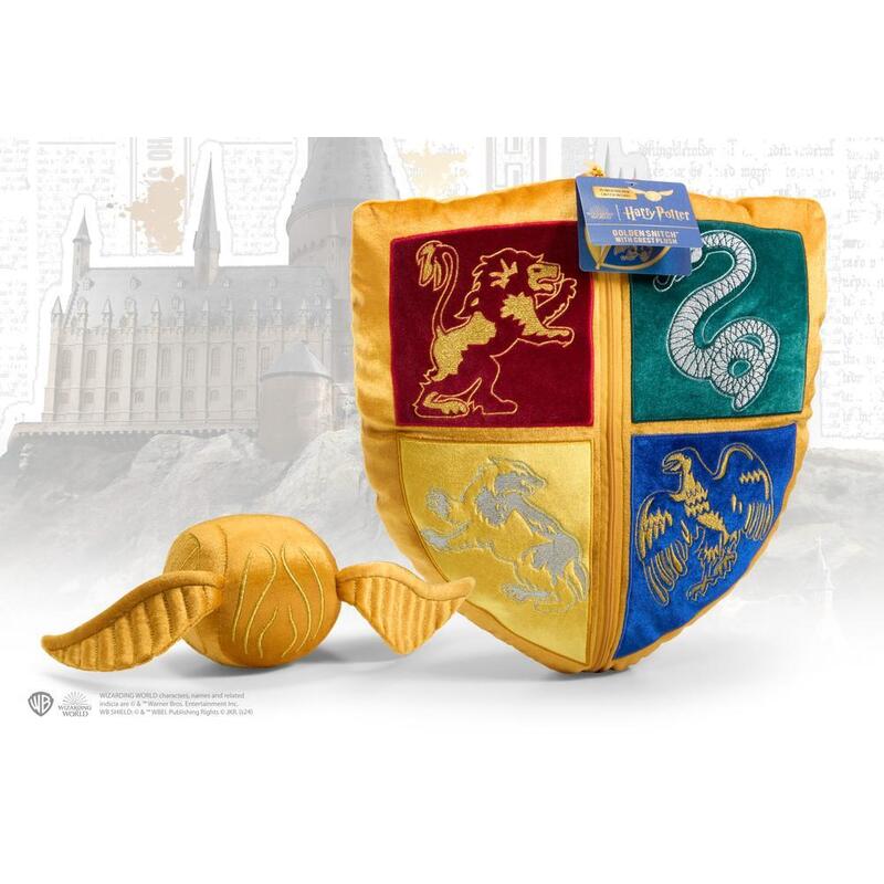 peluche-the-noble-collection-harry-potter-escudo-hogwarts-y-snitch-dorada