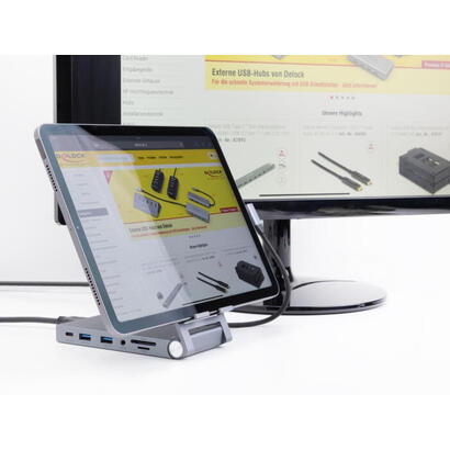 delock-88199-dockingstation-para-tablet-y-portatil-4k-con-soporte-integrado-hdmi-usb-hub-sd-micro-sd-pd-30-plegable