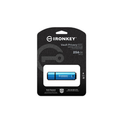 kingston-ironkey-vault-privacy-50-256-gb-lapiz-usb-celestenegro