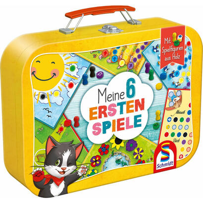 schmidt-juega-mis-primeros-6-juegos-juego-de-mesa-en-el-estuche-de-metal-40591
