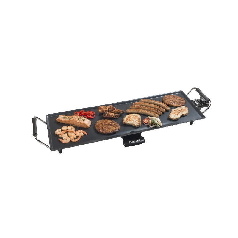 bestron-plancha-abp603-plancha-grill-electrica-negra-1000-vatios-abp603